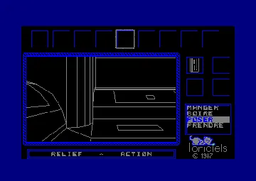 Relief Action (F) (1987) screen shot game playing